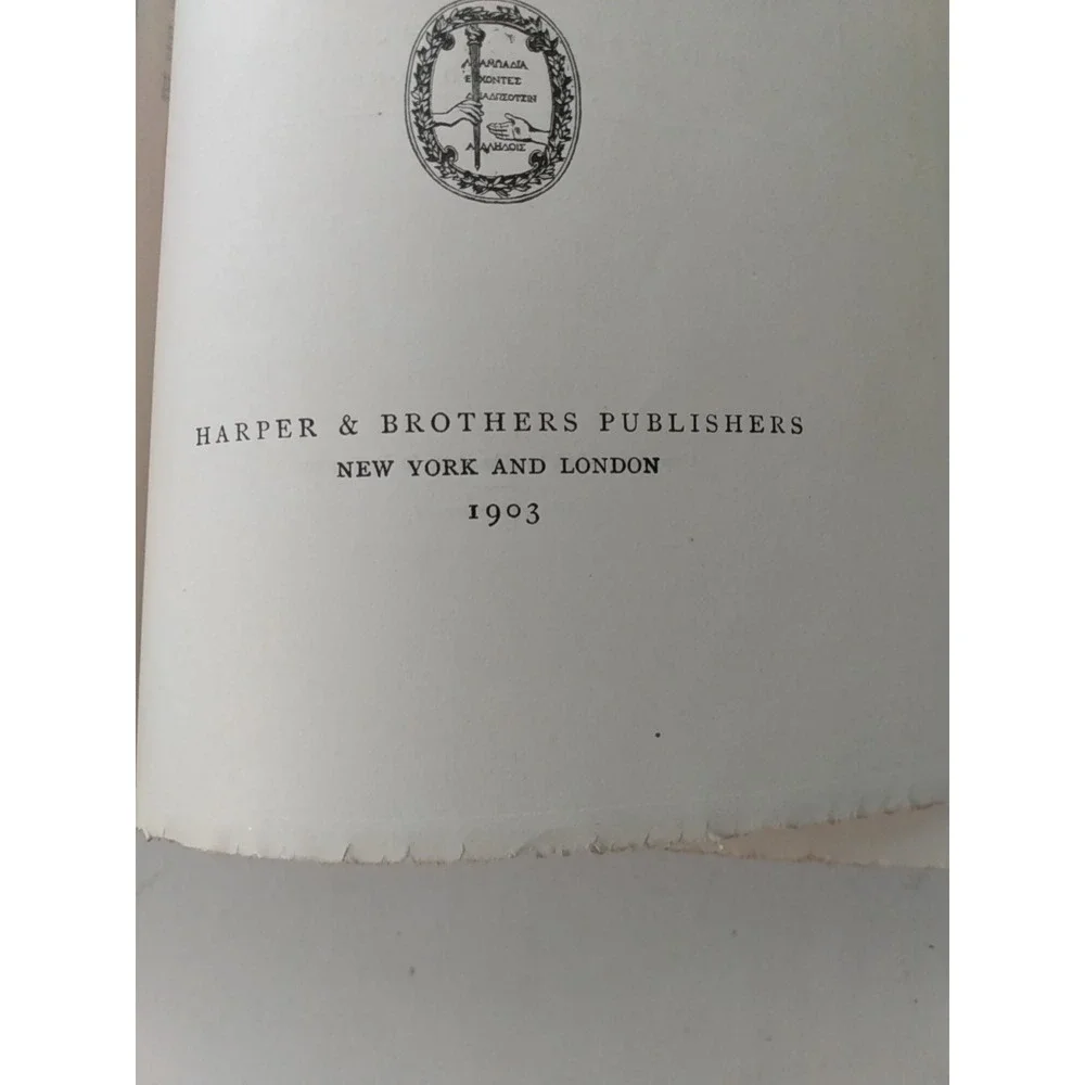 William Thackeray 3 Volumes 1903 Biographical Edition Harper Antique Books